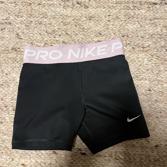 Nike Other - Nike Kids Black and Pink Shorts